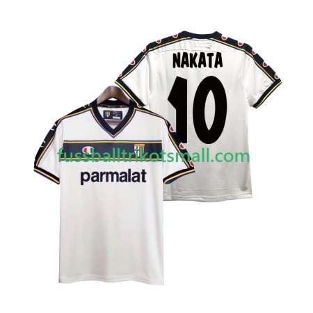 Fußballtrikots Parma NAKATA 10 2003 Retro 2002 Kurzarm Auswärts-trikot kaufen
